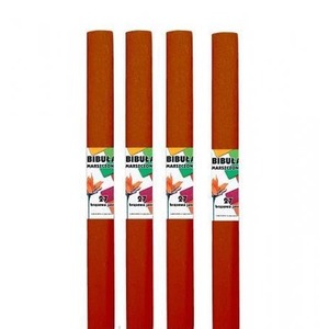 Bibuła marszczona 27 brązowa jasna (10szt)