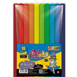 Bibuła marszczona mini 25x200cm 10 kolorów