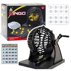 Bingo maszyna losująca 80 kulek 20 kart