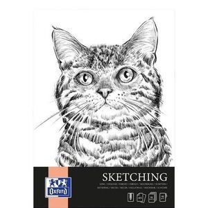 Blok artystyczny szkicowy A4/50K 90g klejony