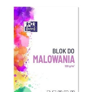 Blok do malowania A3/20K biały (10szt) OXFORD