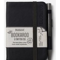 Bookaroo Notatnik A7 z długopisem - czarny