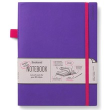 Bookaroo Notatnik Journal duży - Fioletowy