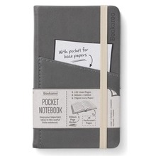 Bookaroo Notatnik Journal Pocket A6 - Szary