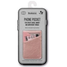Bookaroo Phone Pocket Portfel na telefon złoty róż
