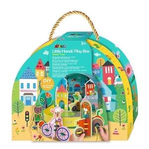 Box do zabawy - Miasteczko zwierząt
