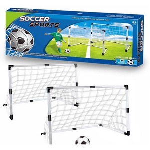 Bramka piłkarska z piłką i pompką 2szt