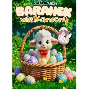 Branek wielkanocny z naklejkami
