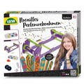 Bransoletek z koralików z ramkaą do wyplatania