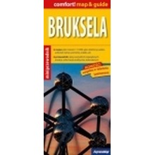 Bruksela map & guide laminowana