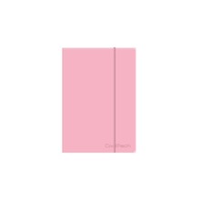 Brulion A5 80k linia z gumką Coolpack pastel powder pink