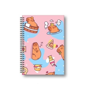 Brulion A5/80K kratka Kapibara food PENMATE