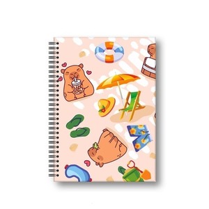 Brulion A5/80K kratka Kapibara plaża PENMATE