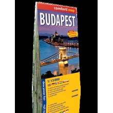 BUDAPESZT CITY STREET MAP 1:13000 LAMINAT-EXPRESSMAP