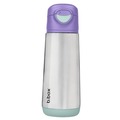 Butelka 500ml termiczna z ustnikiem sportowym Lilac Pop