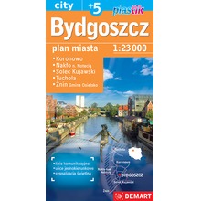 Bydgoszcz 1:23 000 plan miasta