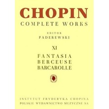 Chopin Complete Works XI Fantazja. Berceuse...