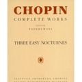 Chopin. Trzy łatwe nokturny na fortepian PWM