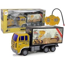 Ciężarówka budowlana zdalnie sterowana 1:24 żółta