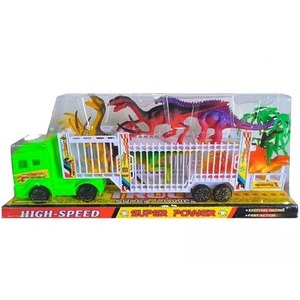 Ciężarówka z dinozaurami