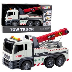 Ciężarówka z regulowanym dźwigiem światło dźwięk