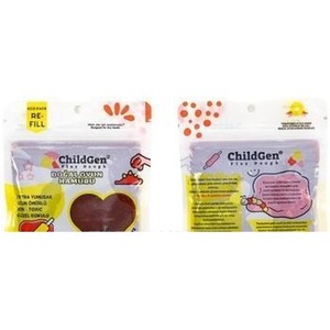 Ciastolina naturalna brązowa w saszetce 125g