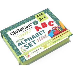 Ciastolina naturalna zestaw kreatywny Alfabet