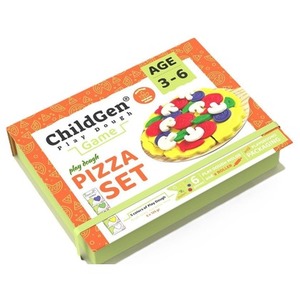 Ciastolina naturalna zestaw kreatywny Pizza