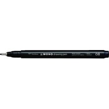Cienkopis Mono drawing pen czarny 08 0.6mm (4szt)