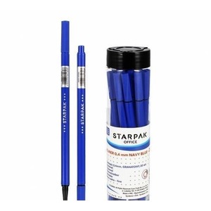 Cienkopis okrągły 0.4 granatowy tuba (20szt)