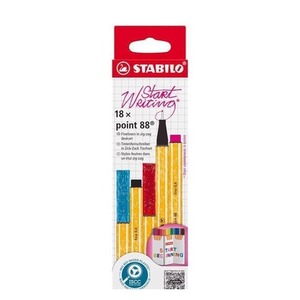Cienkopis point 88 18 kolorów STABILO