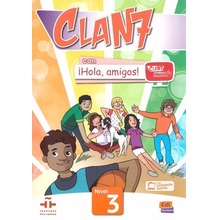 Clan 7 con Hola amigos 3 podręcznik + kod dostępu