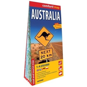 Comfort! map Australia 1:4 250 000 w.2025