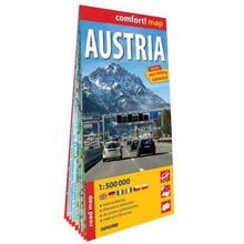 Comfort! map Austria 1:500 000