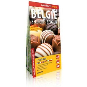 Comfort! map Belgia 1:300 000 mapa