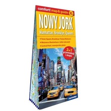 Comfort! map&guide Nowy Jork. Manhattan 2w1 w.2023