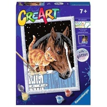 CreArt dla dzieci: Koń i kotek