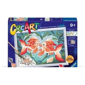 CreArt dla dzieci: Romantyczne rybki z brokatem