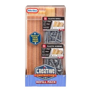 Creative Construction Wood, Nails and Screw Bundle