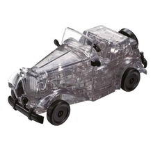 Crystal puzzle Automobil czarny