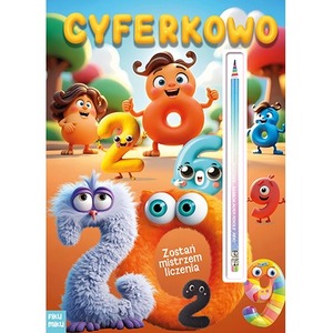 Cyferkowo z tęczowym ołówkiem