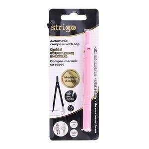 Cyrkiel automatyczny Strigo ze skuwką różowy
