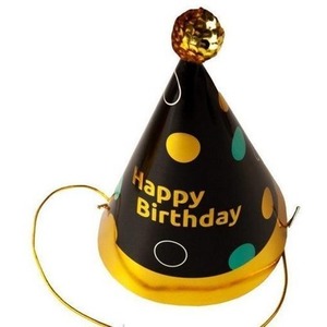 Czapeczka urodzinowa Happy Birthday