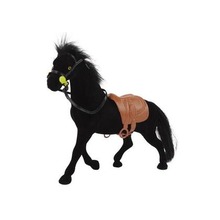 Czarny aksamitny koń