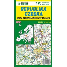 Czechy mapa 1:500 000 samochodowa PIĘTKA