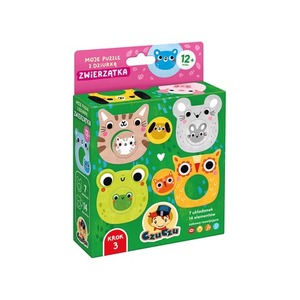 CzuCzu Moje puzzle z dziurką Zwierzątka
