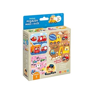 CzuCzu Puzzle Pojazdy małe i duże