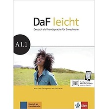 DaF leicht A1.1 pod. z ćwiczeniami+DVD LEKTORKLETT
