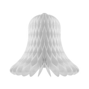 Dekoracja wisząca Dzwonek srebrna 20cm