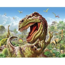 Diamentowa mozaika dinozaur t-rex NO-1006167